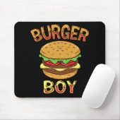 Tapis De Souris HAMBURGER Burger boy (Avec souris)