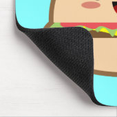 Tapis De Souris Hamburger de Kawaii (Coin)