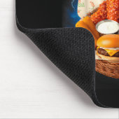 Tapis De Souris Hamburger de restauration rapide Nugget de poulet (Coin)
