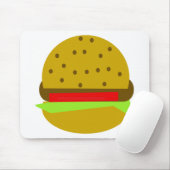 Tapis De Souris hamburger restauration restauration rapide burger (Avec souris)
