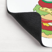 Tapis De Souris hamburger triple pont (Coin)
