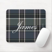 Tapis De Souris HAMbWG - Mousepad - BluePlaid (Avec souris)