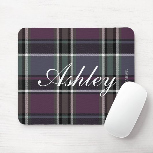 Tapis De Souris HAMbWG - Mousepad - Plaid à l'méthyste (Avec souris)
