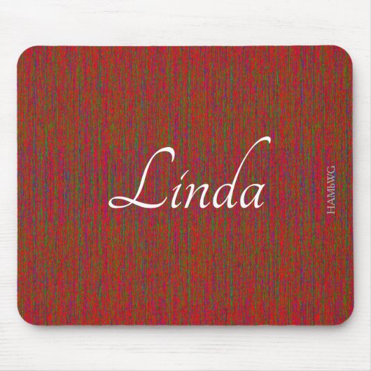 Tapis De Souris HAMbWG - Mousepad - Rouge fou (Devant)