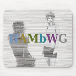 Tapis De Souris HAMbWG - Souris d'ordinateur - Deux filles