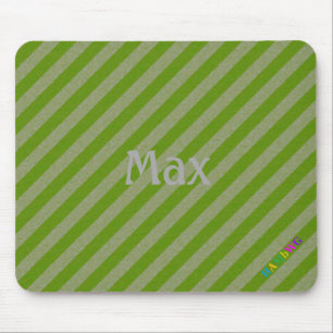 Tapis De Souris HAMbWG - Souris d'ordinateur - Diagonale verte