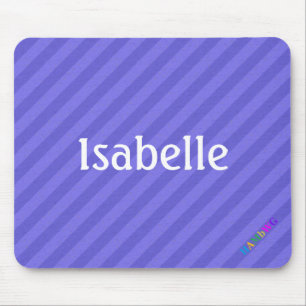 Tapis De Souris HAMbWG - Souris d'ordinateur - Diagonale violette