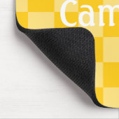 Tapis De Souris HAMbWG - Souris d'ordinateur - Vérificateur jaune (Coin)