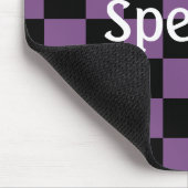 Tapis De Souris HAMbWG - Souris d'ordinateur - Vérificateur violet (Coin)