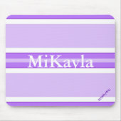 Tapis De Souris HAMbyWG - Pad de souris - Bande violette large (Devant)