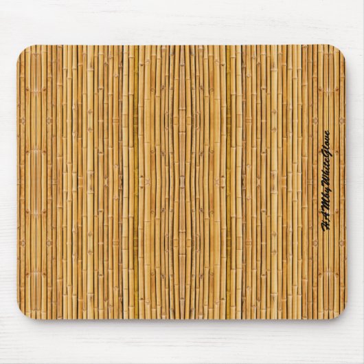 Tapis De Souris HAMbyWG - Pad souris - Image Bamboo (Devant)