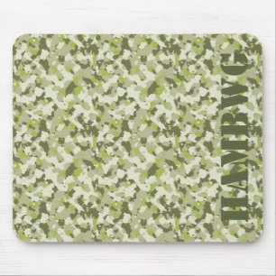 Tapis De Souris HAMbyWG - Plaque de souris - Camouflage vert