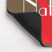 Tapis De Souris HAMbyWG - Slipper de ballet rouge pour souris (Coin)