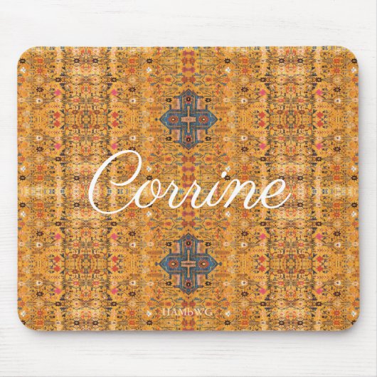 Tapis De Souris HAMbyWG - Souris - Gitane jaune (Devant)