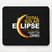 Tapis De Souris Hamilton 2024 Solar Eclipse 2024 040824 Eclipse (Devant)
