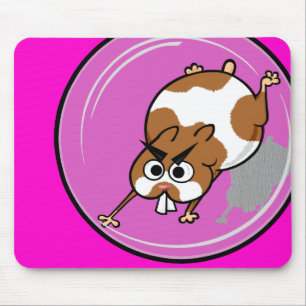 TAPIS DE SOURIS HAMSTER CUT DANS LA SOURIS DE BALL