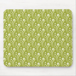 Tapis De Souris Hanche verte d'olive et Mousepad élégant