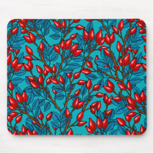 Tapis De Souris hanches roses, rouge et bleu