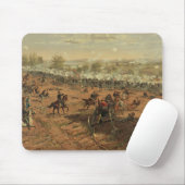 Tapis De Souris Hancock à Gettysburg par Thure de Thulstrup (Avec souris)