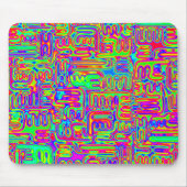 Tapis De Souris Hand and Digitally Painted Pattern art 42 (Devant)