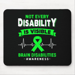 Tapis De Souris Handicap cérébral Sensibilisation Pas Tous Handica