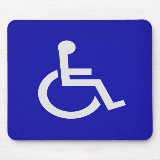 Tapis De Souris Handicapés handicapés (Devant)