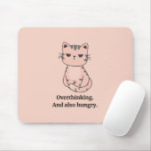 Tapis De Souris Hangry Cat (Avec souris)