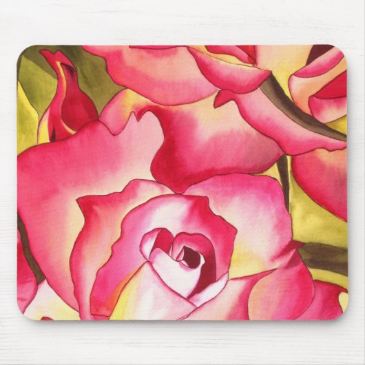 Tapis De Souris Hannah Gordon rose Rose (Devant)