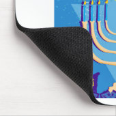 Tapis De Souris hanoukka menorah (Coin)