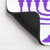 Tapis De Souris Hanoukka Menorah (Coin)