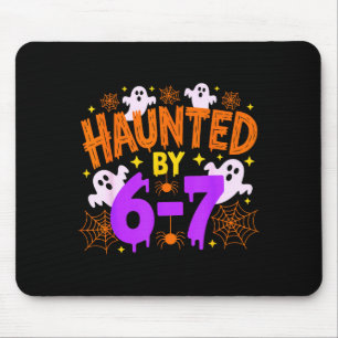 Tapis De Souris Hanté par 67 Drôle de 67 Costume d'Halloween