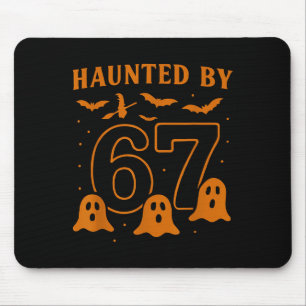 Tapis De Souris Hanté par 67 Meme Halloween Fantôme Graphique