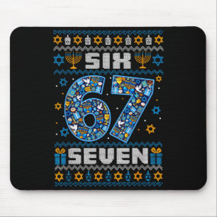 Tapis De Souris Hanukkah 67 Six Sept Garçon Fille Enfants 67 Meme