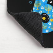 Tapis De Souris Hanukkah Menorah Dreidel 67 Festive Chanukah Six S (Coin)