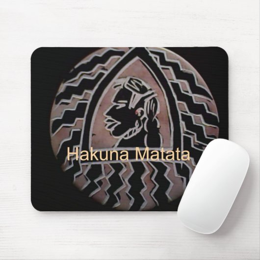 Tapis De Souris Hapo Sasa Hakuna Matata (Avec souris)