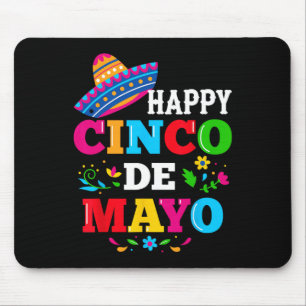 Tapis De Souris Happy 5 De Mayo Lets Fiesta Viva Mexico Cinco De M