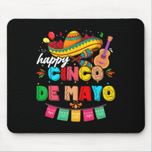 Tapis De Souris Happy 5 De Mayo Lets Fiesta Viva Mexico Cinco De M