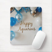 Tapis de souris Happy Aquarius (Avec souris)