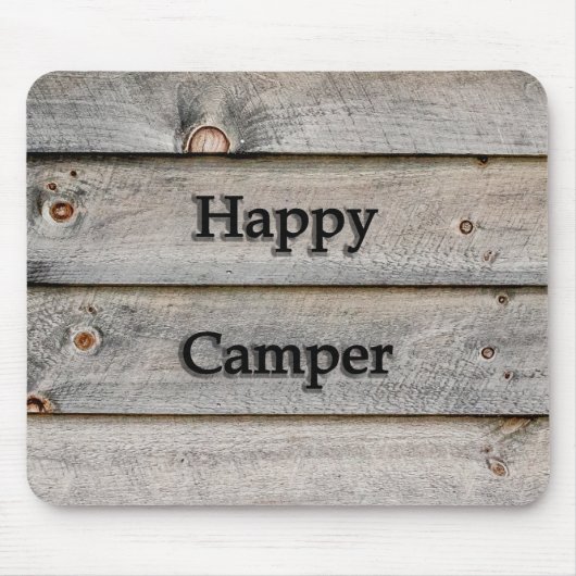 Tapis De Souris Happy Camper (Devant)