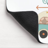Tapis De Souris Happy Camper Cute Retro RV (Coin)