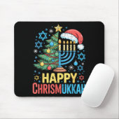 Tapis De Souris Happy Chrismukkah Holiday Christmas And Hanukkah S (Avec souris)