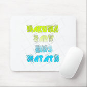 Tapis De Souris Happy Colors Hakuna Matata Hakunamatata (Avec souris)