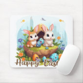 Tapis De Souris Happy Easter (Avec souris)