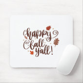 Tapis De Souris Happy Fall (Avec souris)
