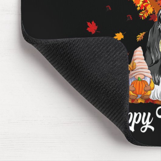 Tapis De Souris Happy Fall Y'all Funny Shih Tzu Citrouilles d'auto (Coin)