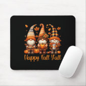 Tapis De Souris Happy Fall Y'all Gnome Citrouille Automne Thanksgi (Avec souris)