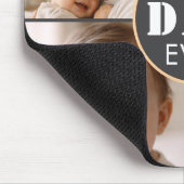 Tapis De Souris Happy Father’s Day Photo | Custom Dad Ever (Coin)