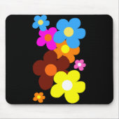 Tapis De Souris Happy Flowers (Devant)