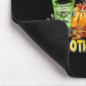 Tapis De Souris Happy Hallothanksmas Coffee Halloween Thanksgiving (Coin)