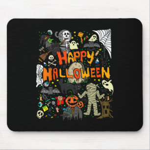 Tapis De Souris Happy Halloween